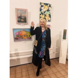The opening of the "Colors of Ireland" exhibition took place with the participation of Marina Stognieva. Kyiv, March 2024